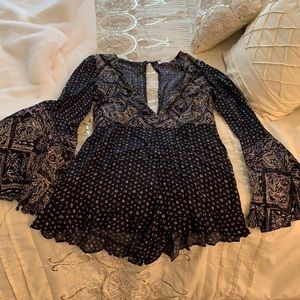 American Threads Boho Romper